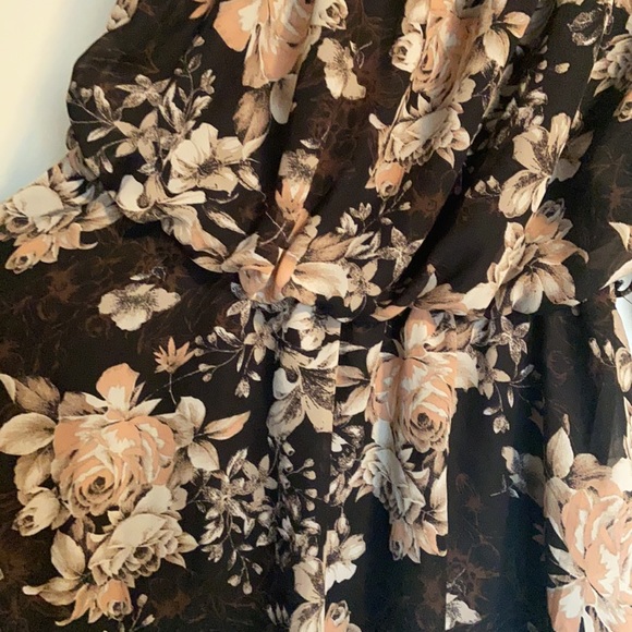 Floral Off the shoulder dress - Picture 3 of 5
